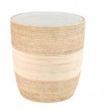 Sparkle bijzettafel - 45 x 45 x 45 cm - Elegante salontafel, Ophalen, Overige materialen, Japandi Nature, Rond
