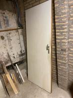 Zware binnendeur stomp 83 x 201,5 x 5 cm, Doe-het-zelf en Verbouw, Deuren en Horren, Ophalen, Gebruikt, 80 tot 100 cm, Binnendeur