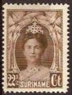 Suriname NVPH nr 123 postfris Koningin Wilhelmina 1927, Verzenden, Postfris