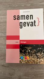 Vwo Biologie samengevat / Samenvatting, Boeken, Ophalen, VWO, Biologie, Zo goed als nieuw