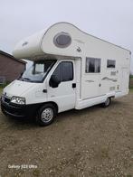 Camper Fiat Ducato 2.3. JTD turbo diesel balgach kenteken, Caravans en Kamperen, Campers, Particulier, Half-integraal, Fiat