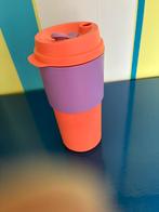 079 Nieuwe beker to go van Tupperware, Verzenden, Nieuw, Oranje, Beker of Kan