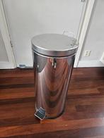 Tijdloze Brabantia pedaalemmer ca. 30 liter, Huis en Inrichting, Woonaccessoires | Prullenbakken, Ophalen, Gebruikt, Met pedaal