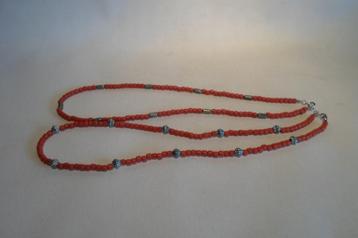 Ketting Koraal Kleur 2x beschikbaar voor biedingen