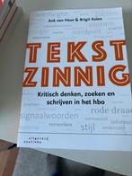 Teks zinnig, Boeken, Ophalen of Verzenden, Beta, Zo goed als nieuw, HBO