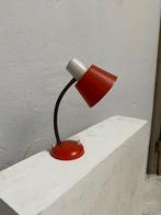 Vintage rode bureaulamp (Hala ?), Minder dan 50 cm, Gebruikt, Ophalen of Verzenden, Metaal