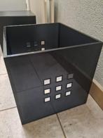 Zwarte kunststof bak voor IKEA Kallax kast, Huis en Inrichting, Ophalen, Zo goed als nieuw