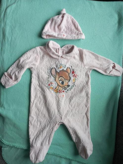 Disney baby Bambi pakje 56 borduursels, Kinderen en Baby's, Babykleding | Maat 56, Zo goed als nieuw, Meisje, Pakje, Ophalen of Verzenden