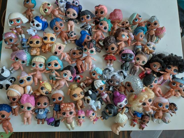 LOL Surprise verzameling, Kinderen en Baby's, Speelgoed | Poppen, Zo goed als nieuw, Overige typen, Ophalen