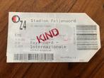 Ticket Uefa-Cup Feyenoord - Internationale 2001/2002, Ophalen of Verzenden, Zo goed als nieuw, Feyenoord, Overige typen