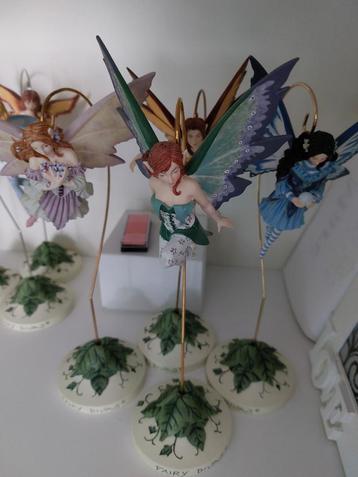 4x Amy Brown Fairy Diva elfje - Seasons beschikbaar voor biedingen