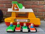 Vintage fisher price veerboot, veerpont, Met geluid, Ophalen of Verzenden, Auto of Voertuig, Zo goed als nieuw