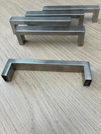 RVS-look grepen (5 stuks), Huis en Inrichting, Keuken | Keukenelementen, Ophalen, Nieuw, Minder dan 100 cm
