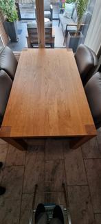 Zeer mooie eikenhouten eettafel, Ophalen, Eikenhout, 200 cm of meer, Zo goed als nieuw