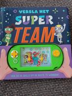Versla het Super Team - Nieuw Boek!, Gelezen, 3 tot 4 jaar, Ophalen of Verzenden, Uitklap-, Voel- of Ontdekboek