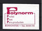 40 Bunschoten POLYNORM, Verzamelen, Ophalen of Verzenden, Nederland