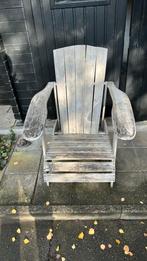 Gratis Houten Tuinstoel - Relax in Stijl!, Tuin en Terras, Ophalen, Gebruikt, Hout