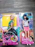Barbie pop in rolstoel en tennis barbie, Nieuw, Verzenden, Barbie