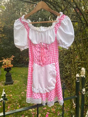 Oktoberfest jurk - Roze Ruitjes beschikbaar voor biedingen