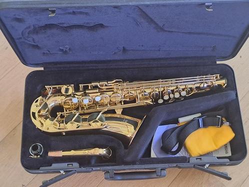 Yamaha Yas-275 altsaxofoon gereviseerd en als nieuw., Muziek en Instrumenten, Blaasinstrumenten | Saxofoons, Zo goed als nieuw