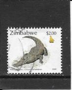 Zimbabwe krokodil, Postzegels en Munten, Postzegels | Afrika, Ophalen of Verzenden, Zimbabwe, Gestempeld