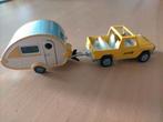 Siku anwb Mercedes met Caravan, Hobby en Vrije tijd, Modelauto's | Overige schalen, Ophalen of Verzenden, Gebruikt