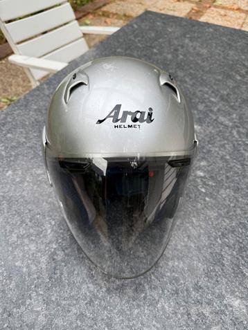 Motorhelm ARAI Open Face, Zilver - Maat: M beschikbaar voor biedingen