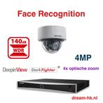 4MP Hikvision Darkfighter AcuSense IP PoE set/NVR+1x camera, Ophalen of Verzenden, Nieuw, Buitencamera