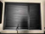 Zwarte Houten shutters, Ophalen, Zo goed als nieuw, Zwart, 100 tot 150 cm