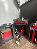 Inklapbaar playmobil kasteel met draak, ophaalbrug, ridders, Gebruikt, Ophalen of Verzenden