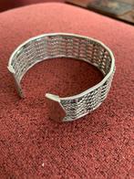 Antieke Zilveren Gevlochten Armband 925, Ophalen of Verzenden, Gebruikt, Zilver
