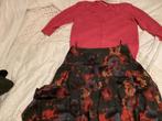 Rok mt 36 & Vestje mt M - Mooie Set!, Kleding | Dames, Rokken, Ophalen of Verzenden, Zo goed als nieuw, Maat 36 (S), Overige kleuren