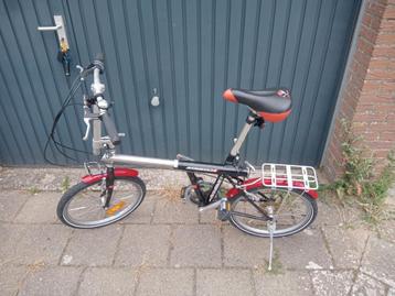 Zeldzame inschuifbare vouwfiets! Inclusief 7 versnellingen ! beschikbaar voor biedingen