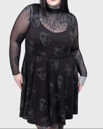 NWT Killstar Jurk 3XL Zwart Grijs The Exorcist Skater Dress, Kleding | Dames, Jurken, Ill, Verzenden, Zwart, Maat 46/48 (XL) of groter