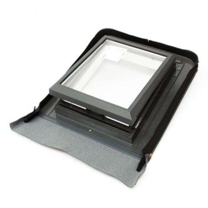 Ubbink Purilan Euro Dakraam Universeel Ubiflex HR++ grijs 44, Doe-het-zelf en Verbouw, Glas en Ramen, Nieuw, Dakraam, 80 tot 120 cm