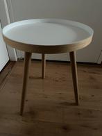 Bijzet tafel, Huis en Inrichting, Tafels | Bijzettafels, Ophalen, Zo goed als nieuw, Hout, Minder dan 55 cm