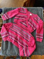 2 roze vestjes maat 86 voor tweeling, Ophalen of Verzenden, Gebruikt, Kleding