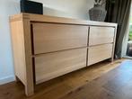 Dressoir massief eiken, Huis en Inrichting, Kasten | Dressoirs, Ophalen, Met klep(pen), Eikenhout, Zo goed als nieuw