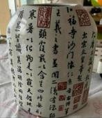 Chinese Vaas . Gemerkt. Zgan / 20 cm Zwarte Fles Vaas NIEUW, Ophalen of Verzenden, Zo goed als nieuw, Zwart, Minder dan 50 cm