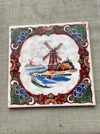 Vintage Tegeltje met Molen, Antiek en Kunst, Antiek | Wandborden en Tegels, Ophalen of Verzenden