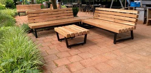 Robuuste loungeset Douglas hout | Op maat gemaakt, Tuin en Terras, Tuinsets en Loungesets, Nieuw, Loungeset, Hout, 6 zitplaatsen