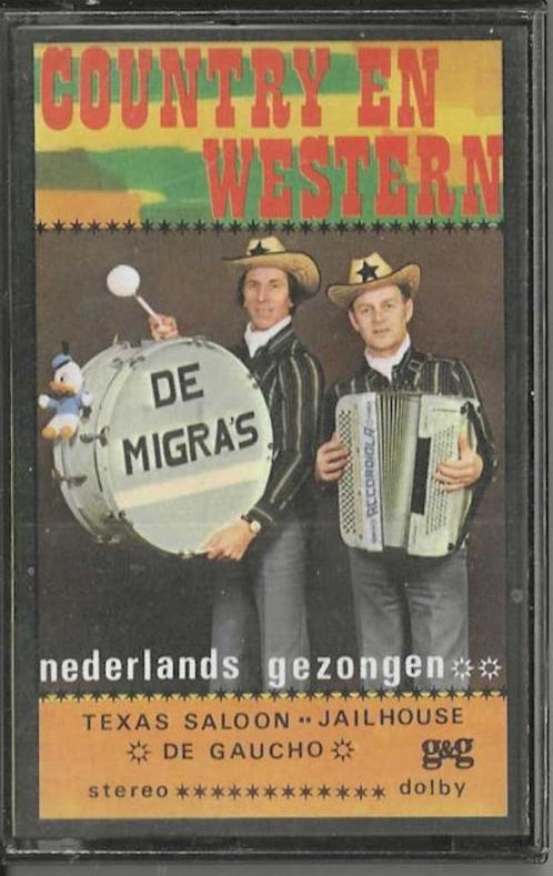 De Migra’s – Country En Western Met De Migra’s 1979 CB324, Cd's en Dvd's, Cassettebandjes, Origineel, Country en Western, 1 bandje