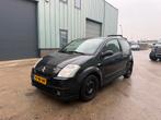 Citroën C2 1.4 I Sensodrive 2004 Zwart AUTOMAAT, Auto's, Metallic lak, 4 cilinders, 4 stoelen, Zwart