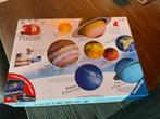 Ravensburger 3D puzzel Planeten, Ophalen of Verzenden, Minder dan 500 stukjes, Zo goed als nieuw, Rubik's of 3D-puzzel
