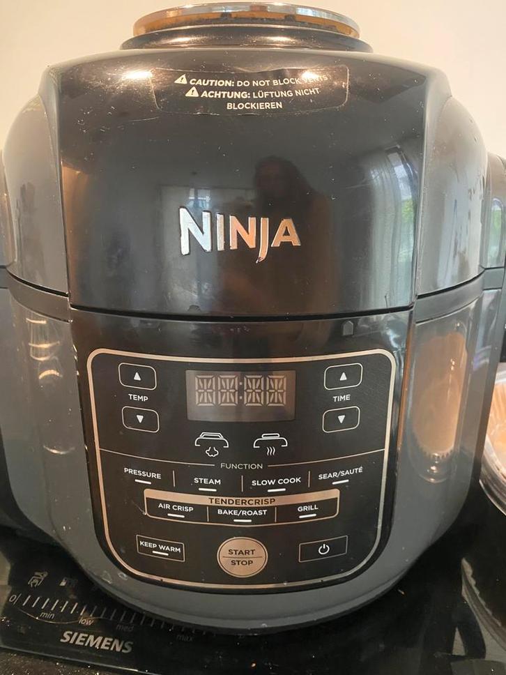 Ninja air fryer/slow cooker/pressure cooker, Witgoed en Apparatuur, Airfryers, Zo goed als nieuw, Ophalen