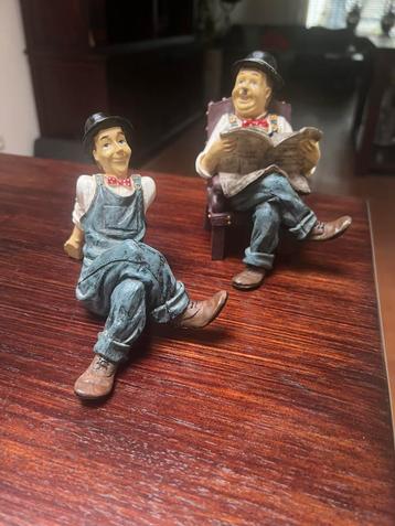 Laurel en Hardy beeldjes beschikbaar voor biedingen