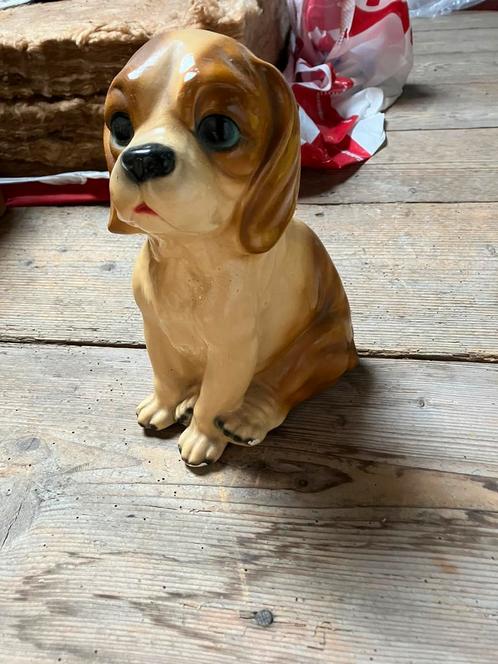 Schattig hondje. Vintage beeld., Verzamelen, Beelden en Beeldjes, Gebruikt, Dier, Ophalen of Verzenden