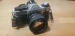 Canon AE-1 met 50mm f1.4 lens - Zeer Goed!, Audio, Tv en Foto, Fotocamera's Analoog, Ophalen of Verzenden, Zo goed als nieuw, Spiegelreflex