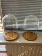 2x Grote Glazen Stolp, Huis en Inrichting, Woonaccessoires | Stolpen, Ophalen, Gebruikt