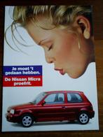 Folder Nissan Micra [ 1994 ], Verzenden, Zo goed als nieuw, Nissan